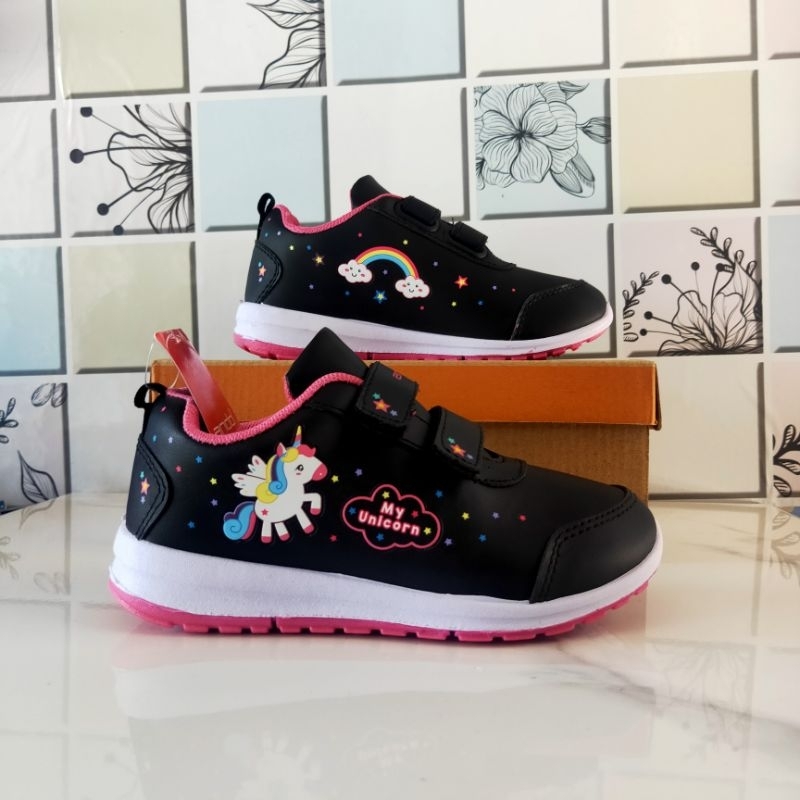 Sepatu Ando Sepatu Anak Perempuan TK/SD Sepatu Unicorn