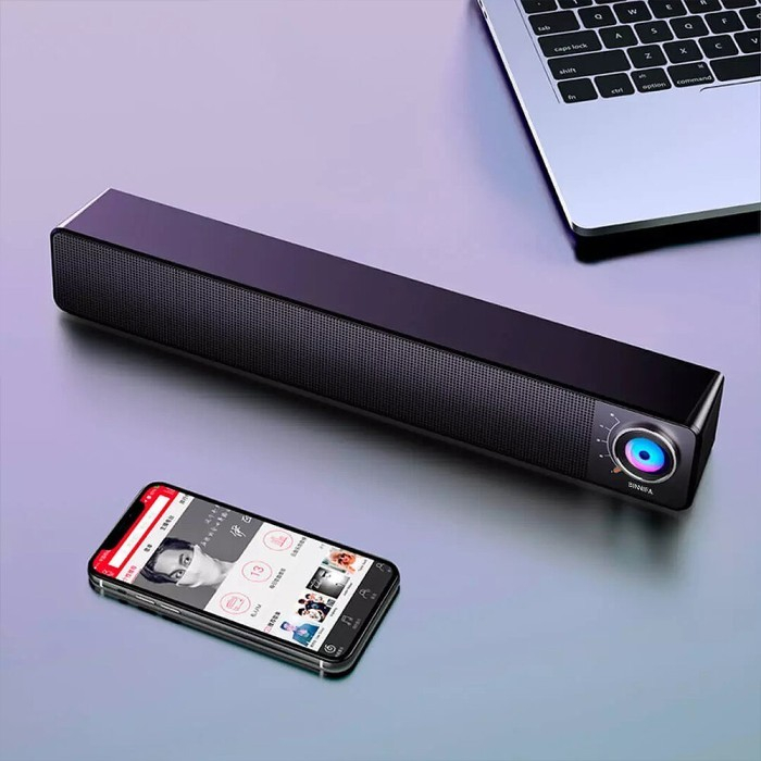 BINNIFA bluetooth 5.0 Speaker Play 1D Desktop Soundbar