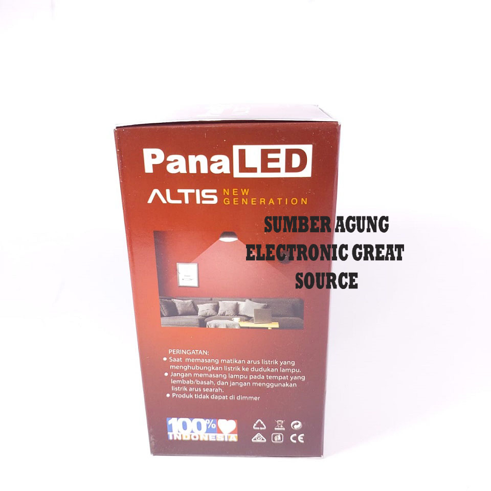 Panaled Altis 15W Lampu LED Bulb Super Terang 15Watt Bulat 1275 Lumen