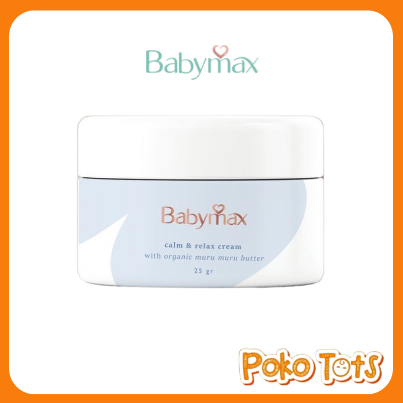 Babymax Calm &amp; Relax Cream 25gr Krim Pelembab dan penghangat Tubuh Bayi Baby Max WHS