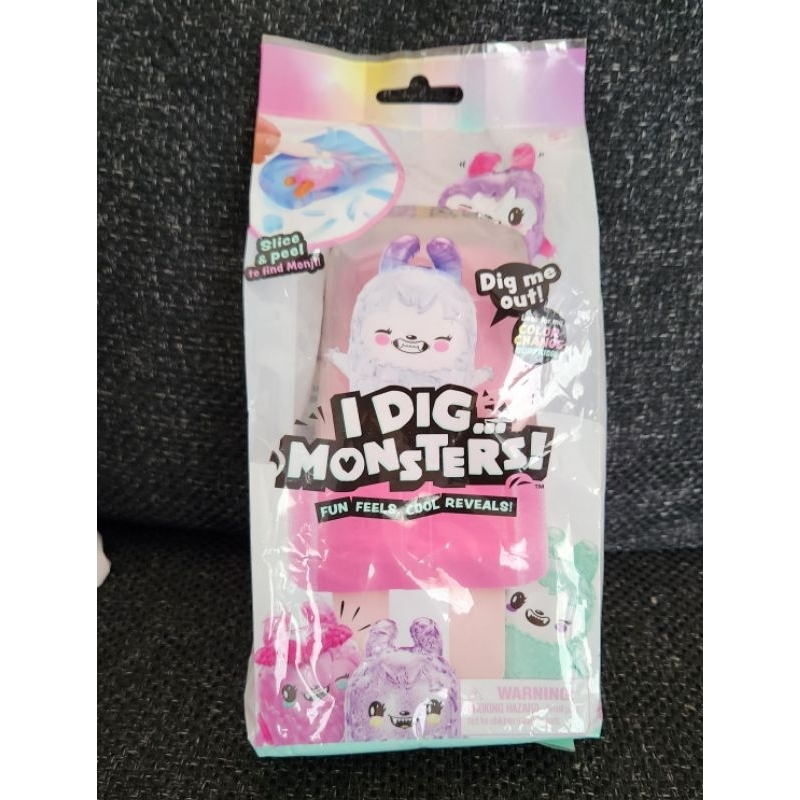 I Dig Monsters Popsicle Stress Relieve Asmr Collectible Toy ORIGINAL