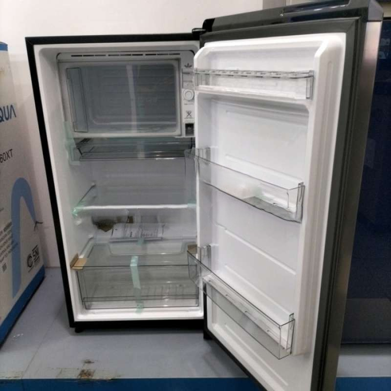 Kulkas Aqua 1 Pintu 145 liter Big Freezer AQR-D185 MDS/MLS