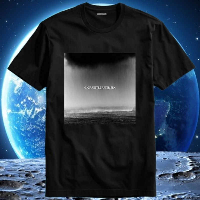 Baju Kaos Tshirt Pria Laki Cowok Cewek Unisex Band Cigarettes After Sex