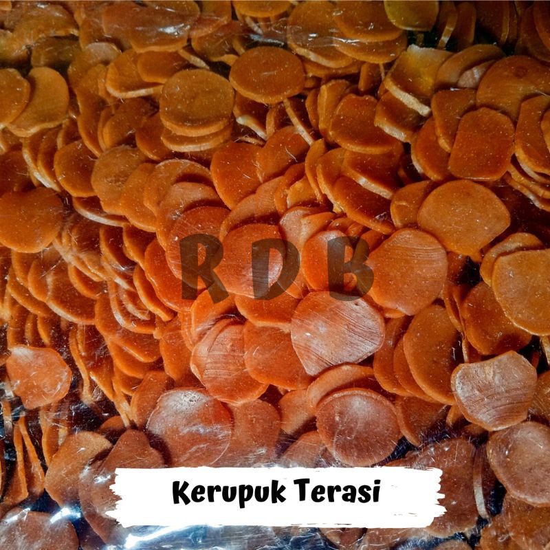 

KERUPUK KANCING KERUPUK TERASI 250 gram