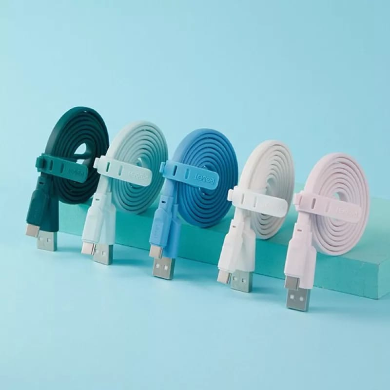 ROBOT RT-AM100/RT-AC100 Kabel Cable Data Charging Micro/Type-C USB For Android 2.4A KING