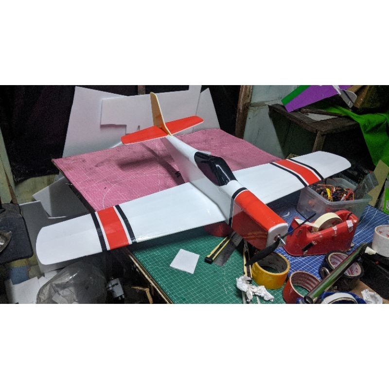 kit rc pesawat ft mustang (baca deskripsi)