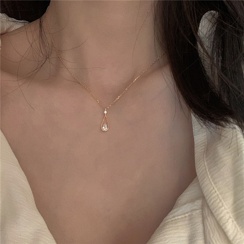 [Ready Stock]❤️Kalung Wanita Korea Liontin Rantai Klavikula Anti Karat Dan Anti Luntur Kalung 2023 Terbaru Hadiah Ulang Tahun Kado Fashion Aksesoris Murah COD