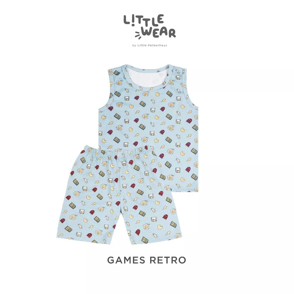 Little Palmerhaus Little Wear Kids Sleeveless Set - Setelan Baju Singlet