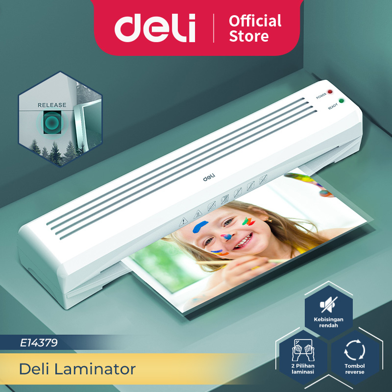 

Deli Laminator Mesin Laminating A3 80-125 Mic Laminasi Hot & Cold Foto Dokumen E14379