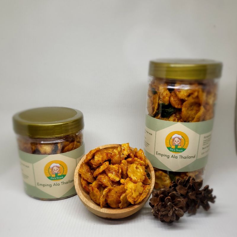 

Emping / Blinjo Pedas Manis Daun Jeruk Ala Thailand