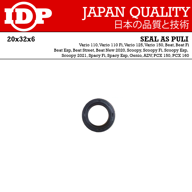 IDP Seal Sil As Pully Puli Vario 110 Beat FI Genio PCX150 160 ADV