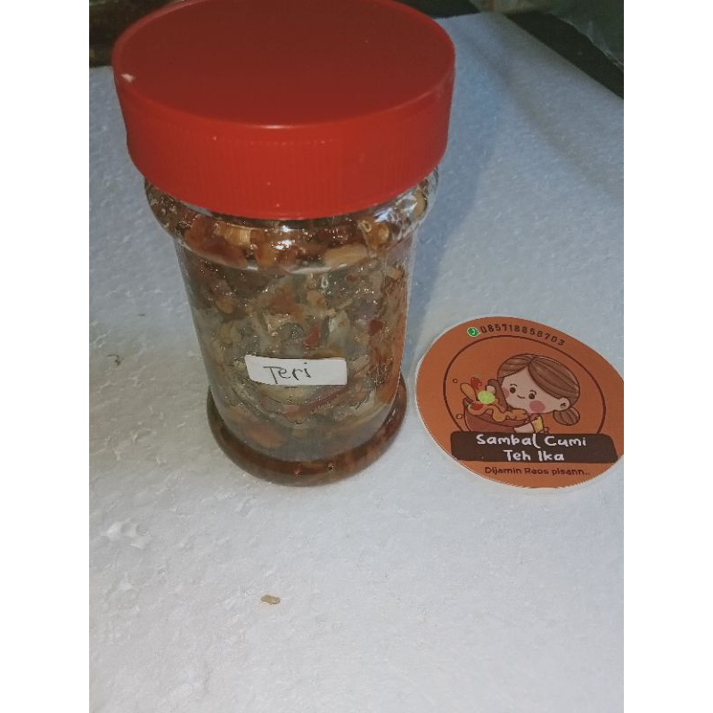 

Sambal Mercon / Teri Sambel ukuran 120gram