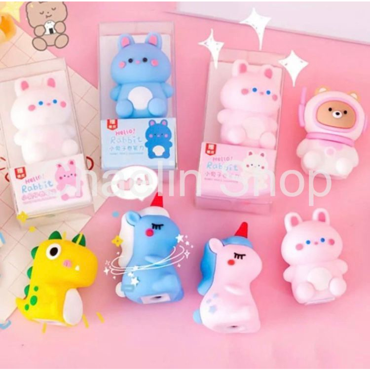 

Serutan Pensil Motif Lucu Rautan Pensil Free Penghapus Pencil Sharpener