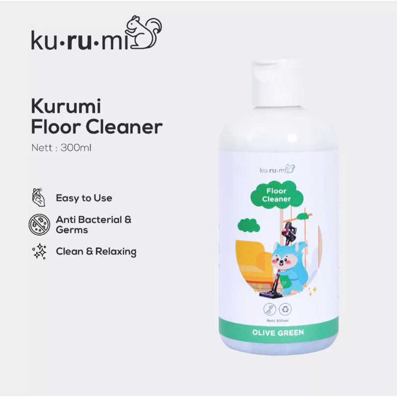 Kurumi Floor Cleaner 300ml / Pembersih Lantai Robot &amp; Vacuum
