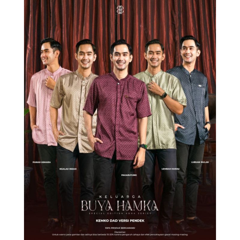 SARIMBIT KOKO DAD LENGAN PENDEK BUYA HAMKA BY PUAN OPEN PO 15 MEI - 23 MEI 2023