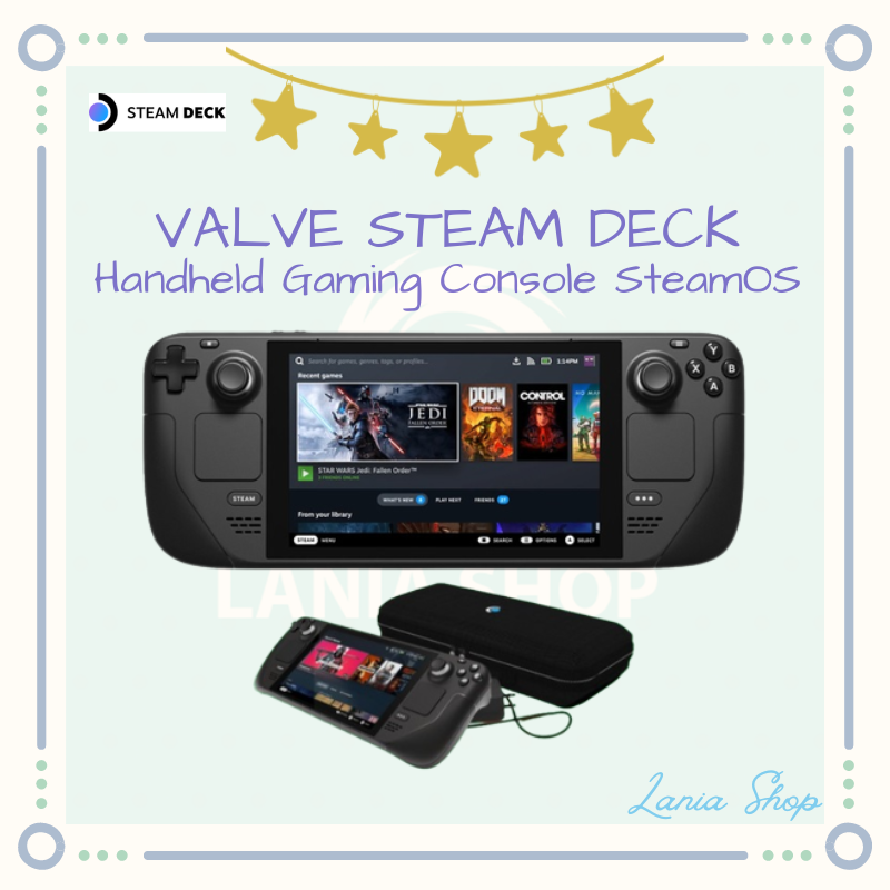 VALVE STEAM DECK - Handheld Gaming Console SteamOS