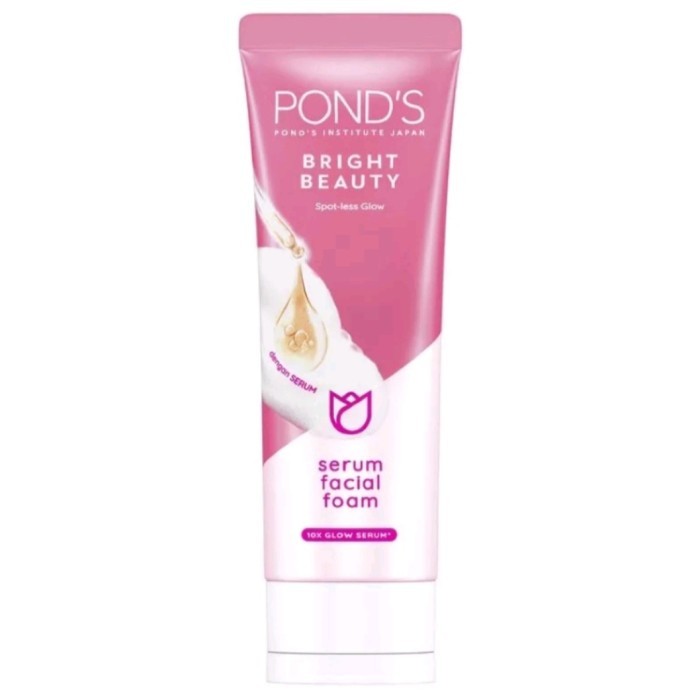 PONDS BRIGHT BEAUTY SERUM FACIAL WASH - SABUN MUKA FACIAL FOAM 100GR