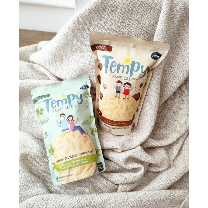 Abe Food Tempy Tempe Crispy 70Gr - Snack Anak - Makanan anak