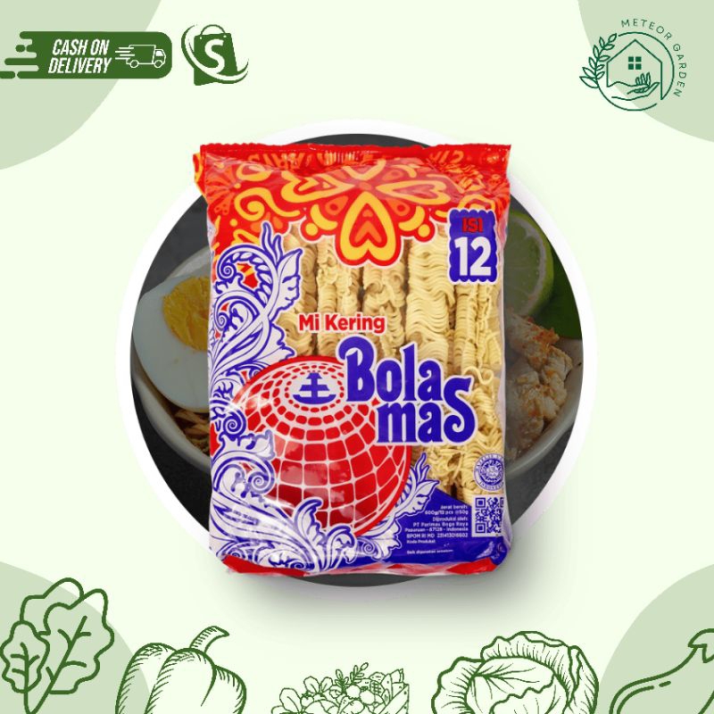 

MIE KERING CAP BOLA MAS ISI 12 (1 PACK)