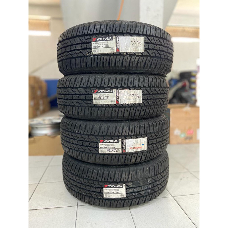 Ban Import Yokohama Geolandar A/T G015 Ring 18 Ukuran 265 65 R18 | Ban Mobil Pajero Ban Mobil Fortun