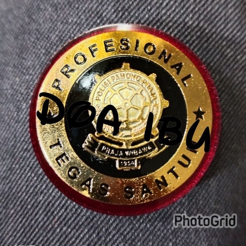 

best seller pin POL PP mika merah-magnet