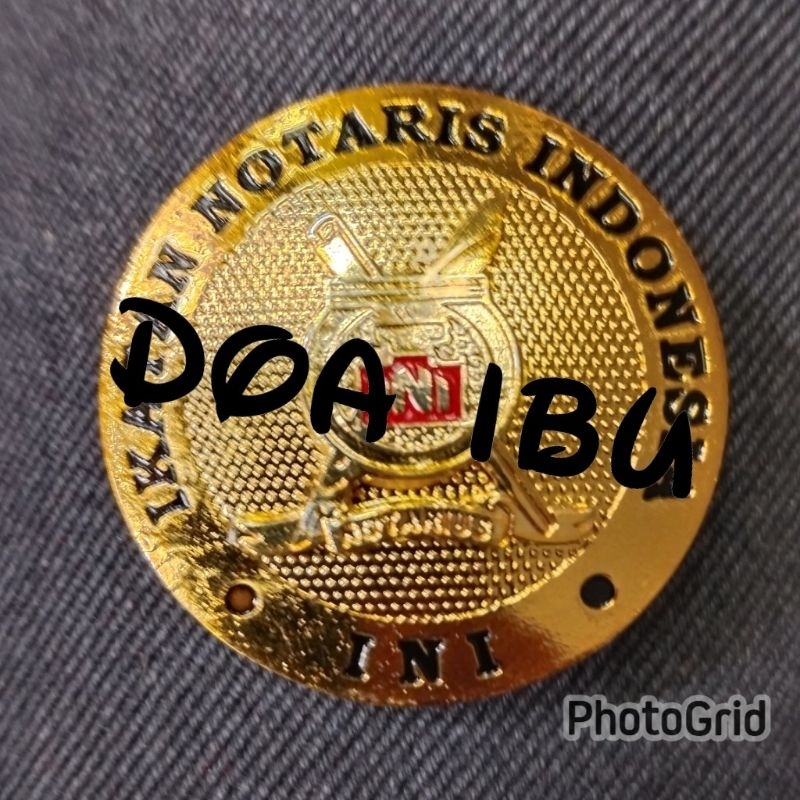 

best seller pin INI(IKATAN NOTARIS INDONESIA)-magnet ready stock