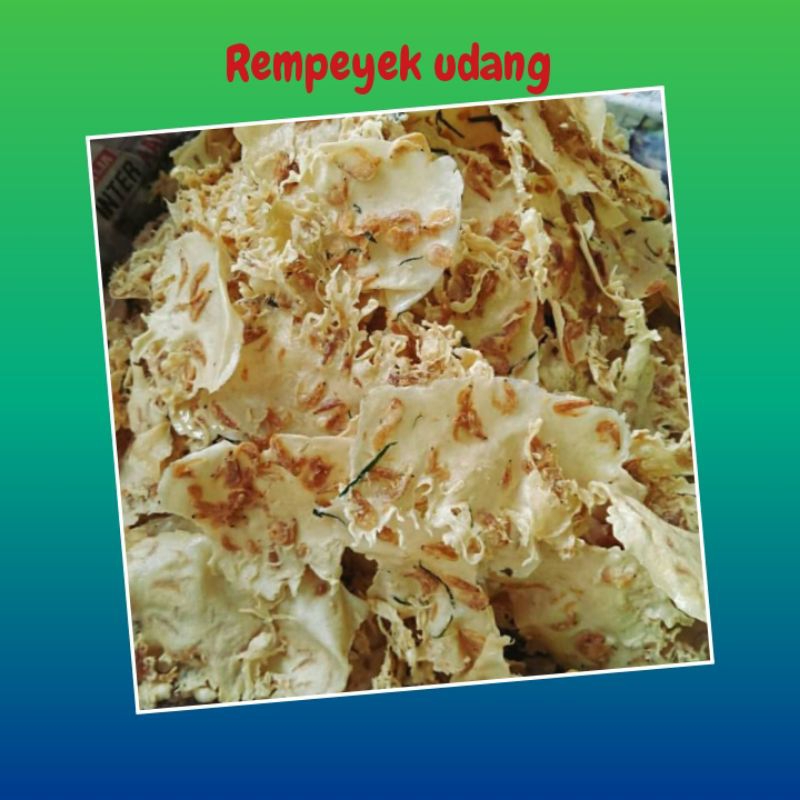 

Rempeyek udang reborn
