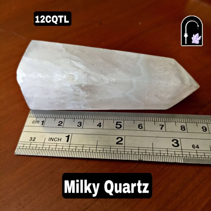 Milky Quartz Tower Natural Crystal Stone