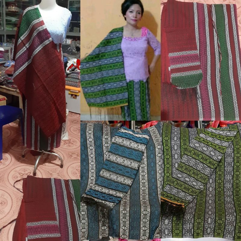 SONGKET TUMTUMAN TENUN MESIN SONGKET BATAK MOTIF PUCCA SONGKET MARTUMPOL