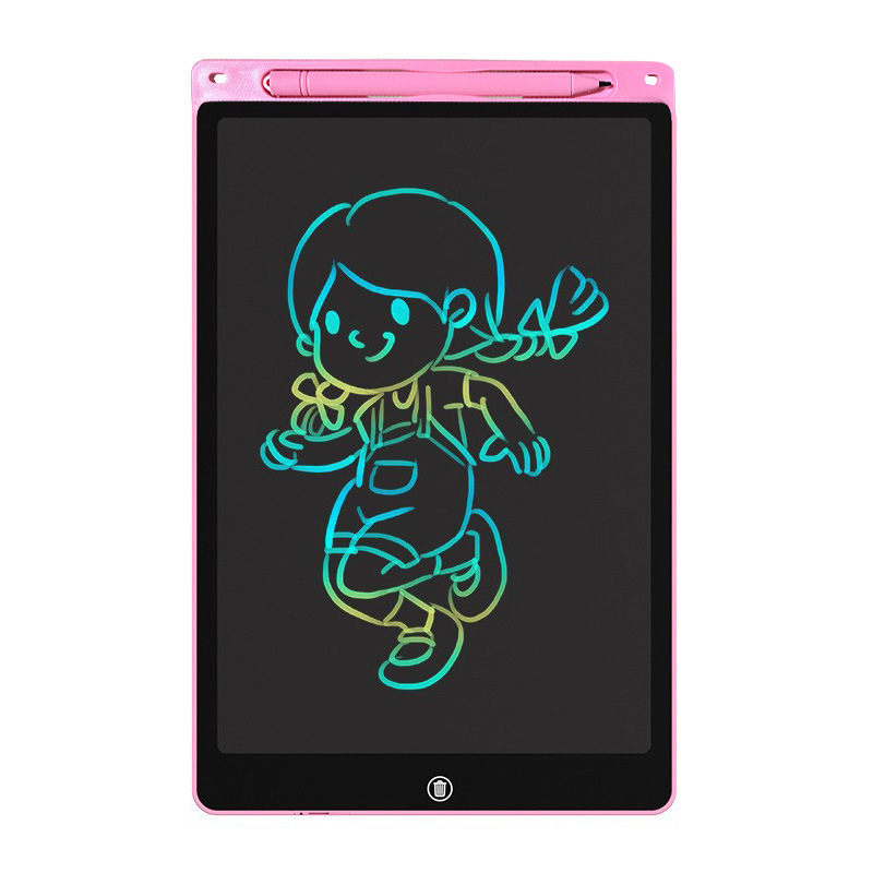 MM-196 LCD Writing Tablet/Drawing Pad/Papan Tulis Anak Berwarna 10inch