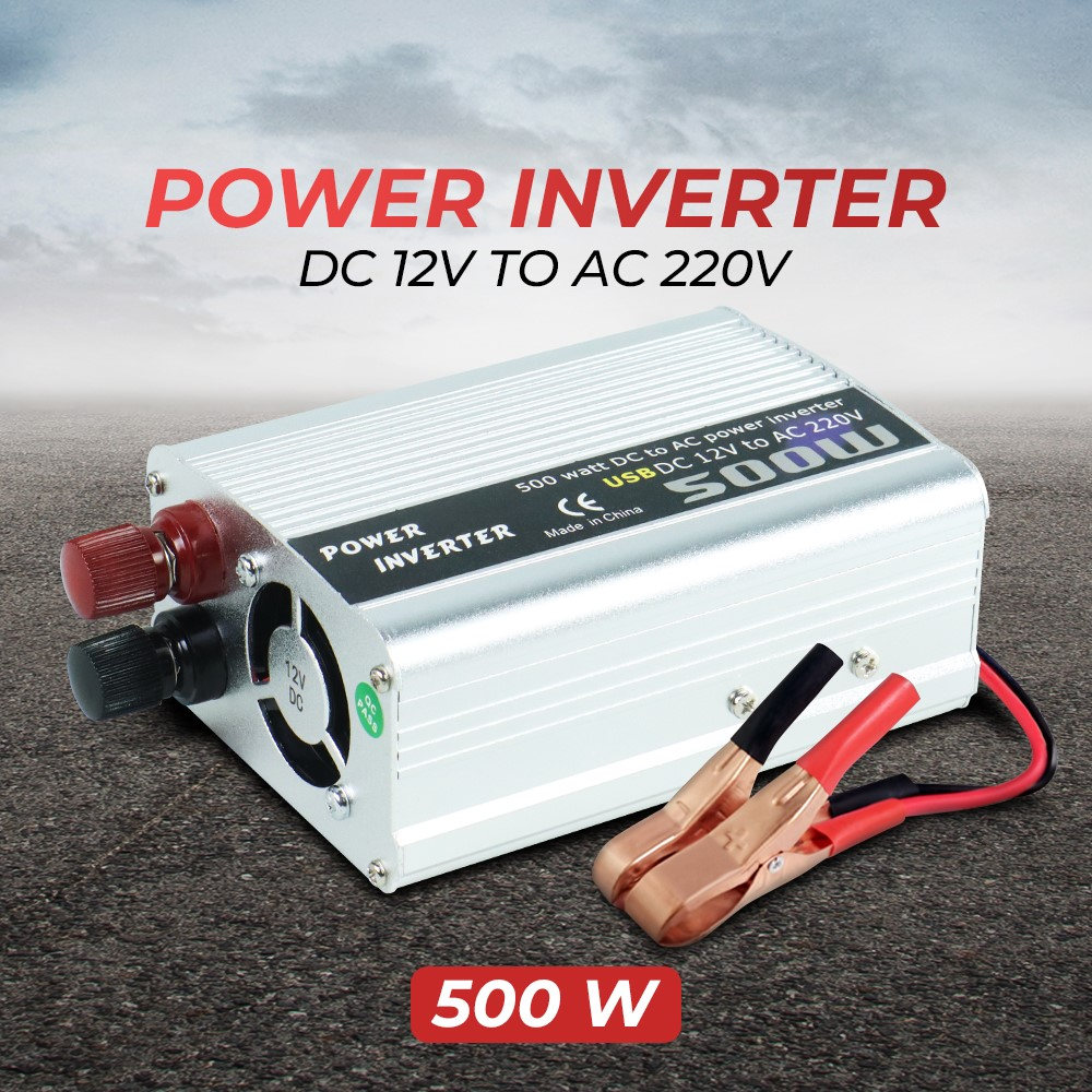 DOXIN Car Power Inverter DC 12V to AC 220V 500W
