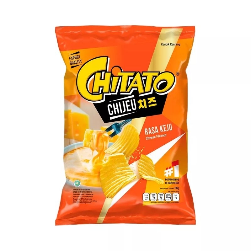 

Chitato rasa Keju 68 gram