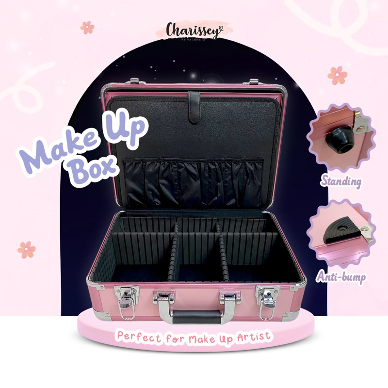 Charissey beautycase/ makeupbox/ koper makeupbox