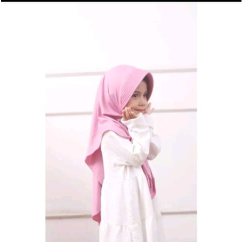 BERGO PENGUN ANAK U 4-11TAHUN/BERGO HAMIDAH/HIJAB TERBARU/BERGO PERMIUM