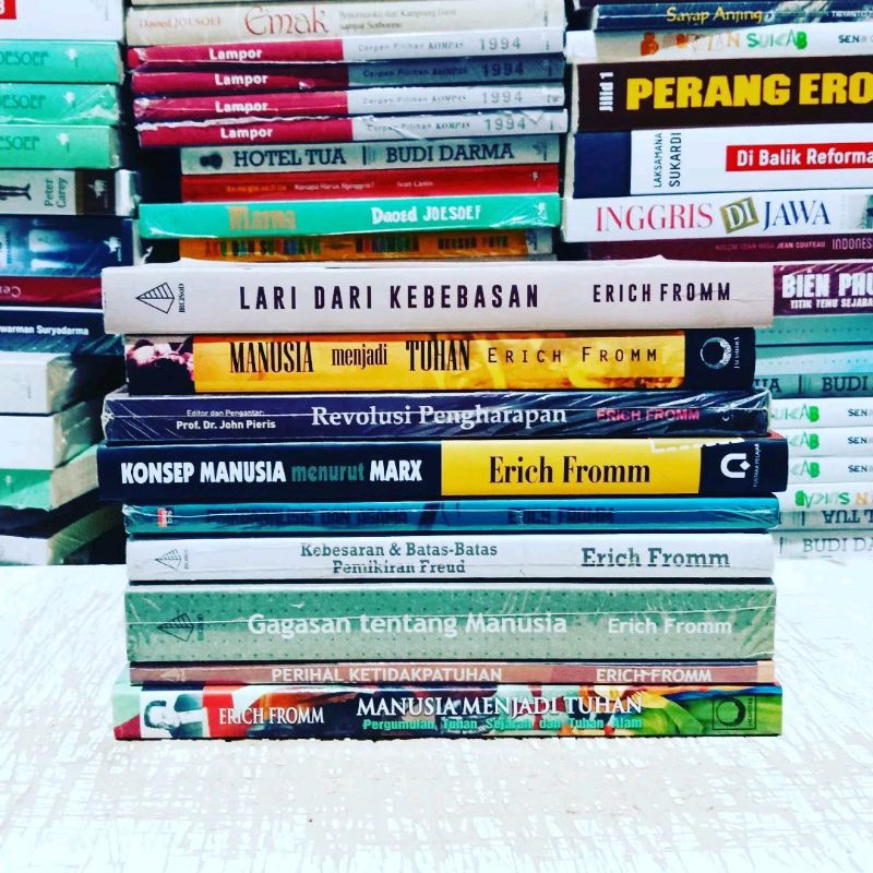 Erich Fromm Lari dari Kebebasan / Akar Kekerasan / Bahasa yang Terlupakan / The Heart of Man / The A