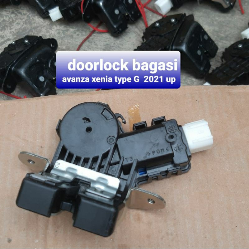 doorlock bagasi mobil new avanza xenia type g 2021 - 2023 original