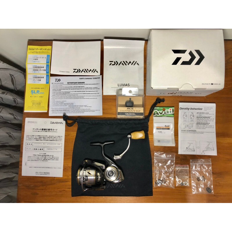 Reel Pancing Daiwa Luvias FC LT 2000S XH