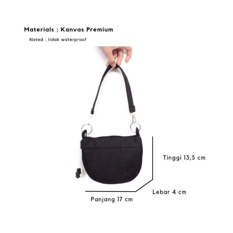 SELUSA PIXIE SHOULDERBAG | Tas Mini Serut Tas Bahu Tas Selempang