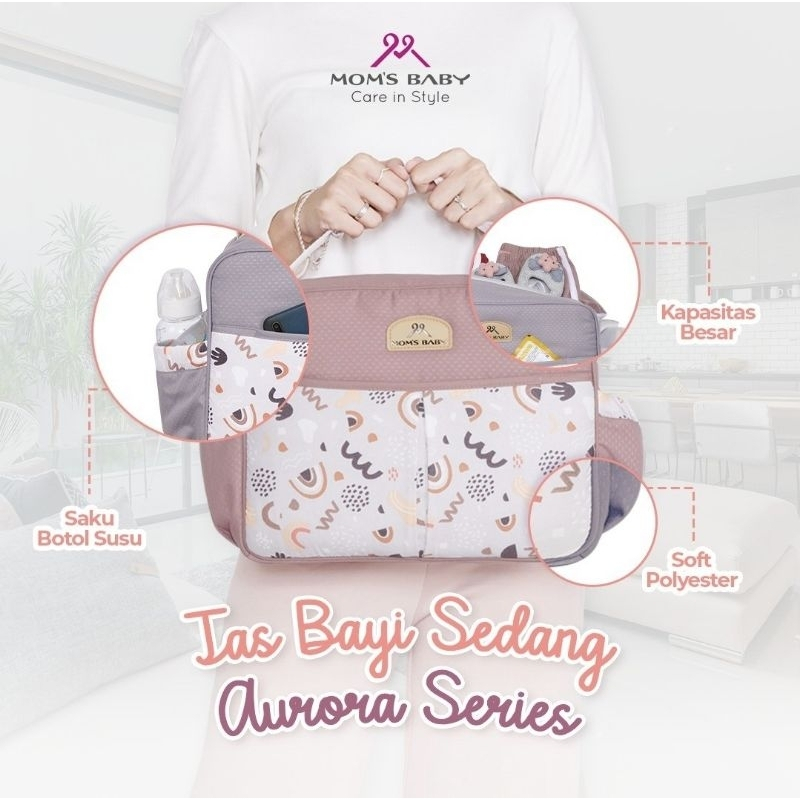 Tas Bayi Medium Aurora Series -Moms Baby- MBT3056