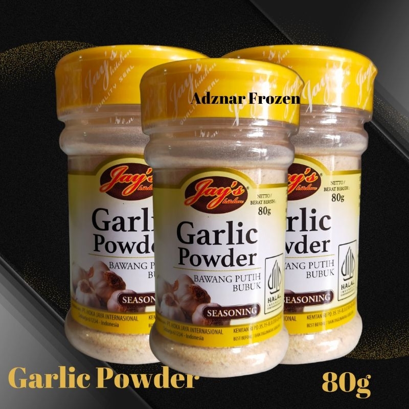 

Jay's garlic powder / bumbu bawang putih bubuk 80 gr