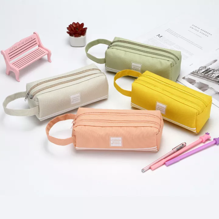 Kotak Pensil Kain / Tempat Pensil Kain / Box Pensil Kain Lucu / Pencil Case Aesthetic Korean / Pencil Case