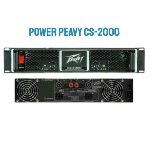 POWER AMPLIFIER PEAVY CS-2000 VOKAL AUDIO