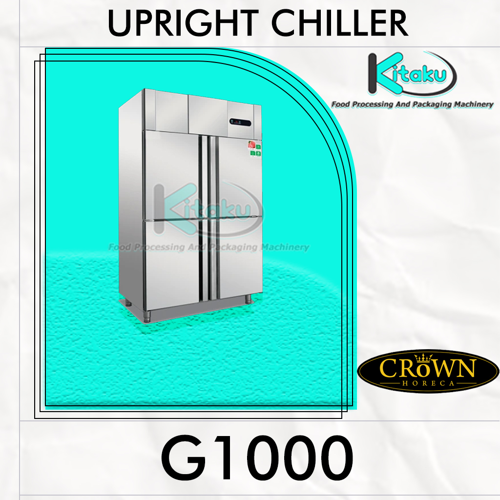 UPRIGHT CHILLER G1000 MESIN PENDINGIN CROWN HORECA