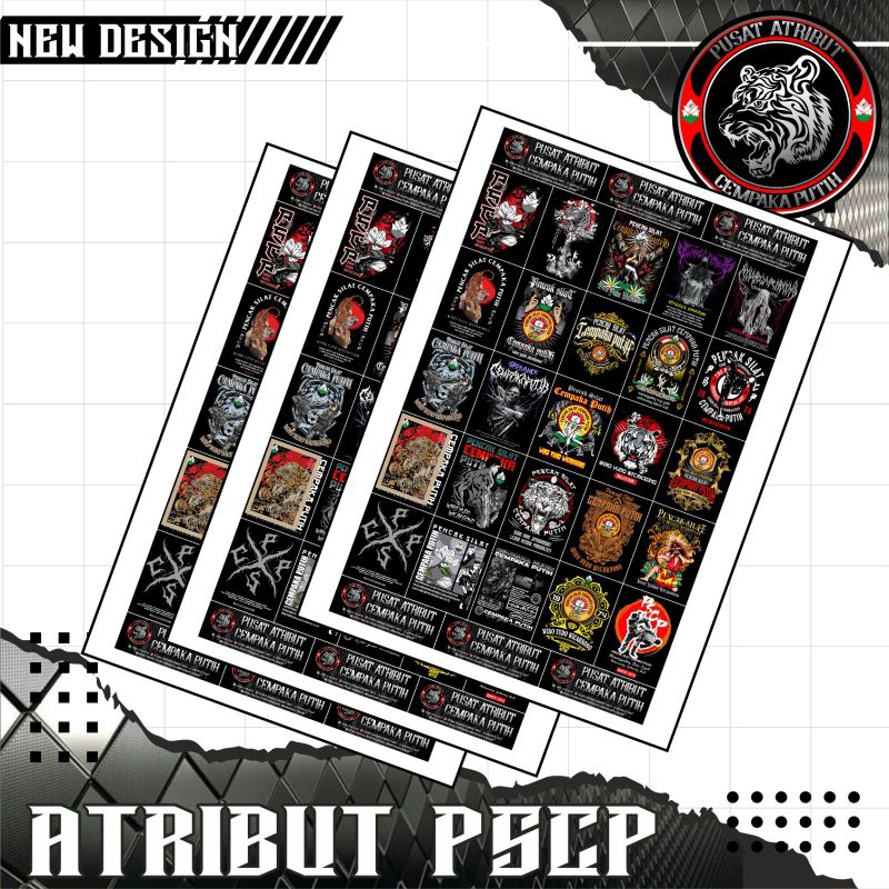 STIKER PSCP NEW DISAIN VOL2