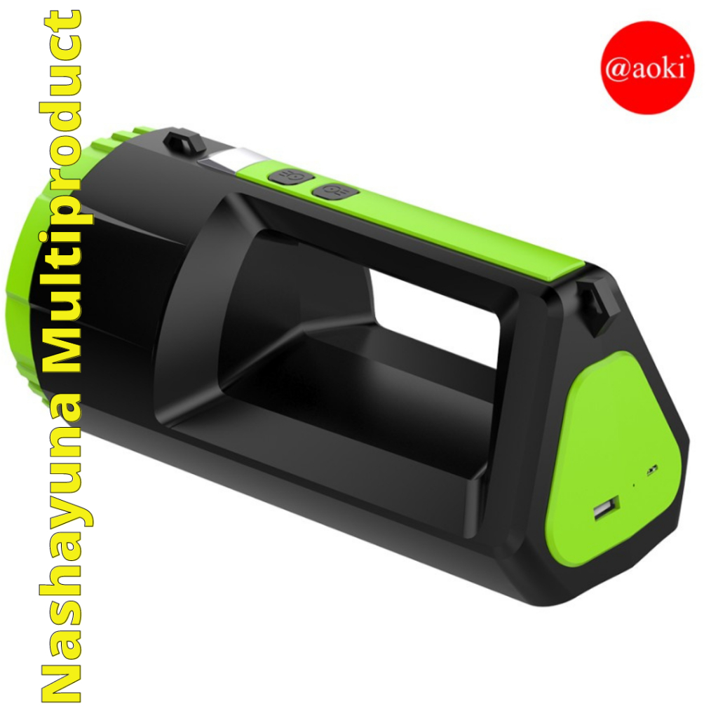 Senter Genggam Portable AOKI AK-6692 bisa jadi powerbank
