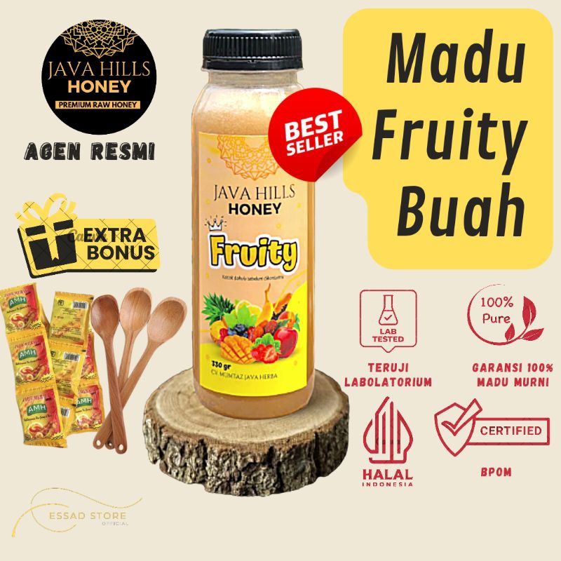 

Madu Fruity Javahills Honey 100% Original