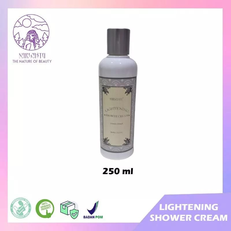 Narwastu Lightening Shower Cream  250ml