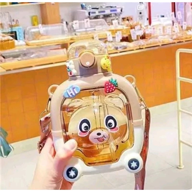 Botol Minum Boneka / Botol Minum Anak Motif Lucu / Botol Minum 1000ml / Botol Minum Murah