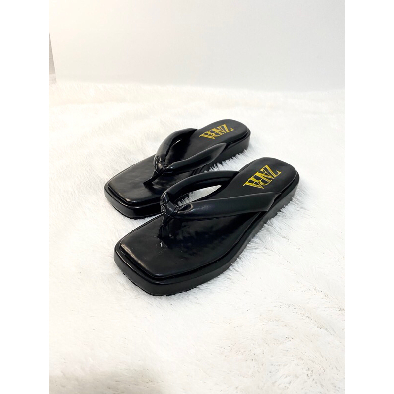 Hakimono Sandal Wedge Wanita Zara Premium Murah