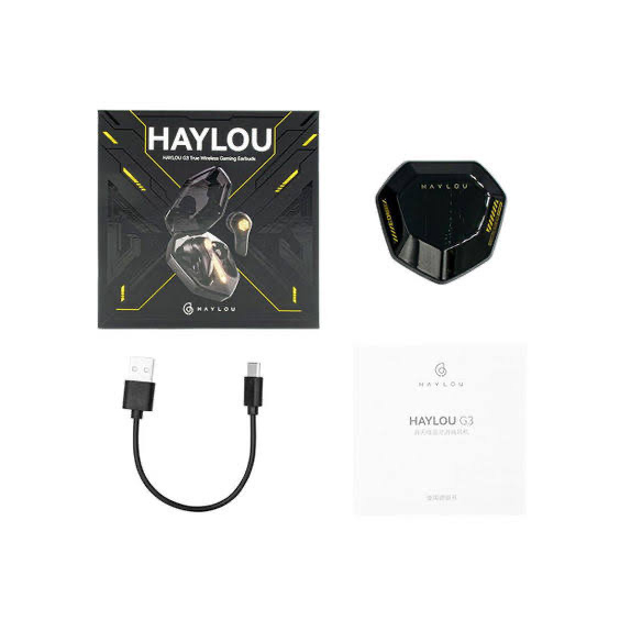 Haylou G3 TWS True Wireless Gaming Eaphone Bluetooth - International Version - Garansi 1 Tahun